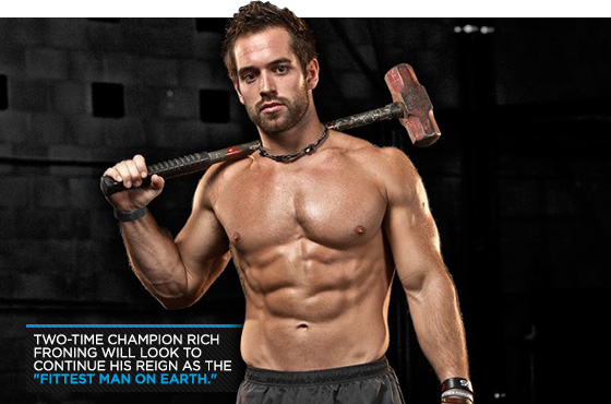 Rich Froning, Four Times in a row crowned the world's fittest man