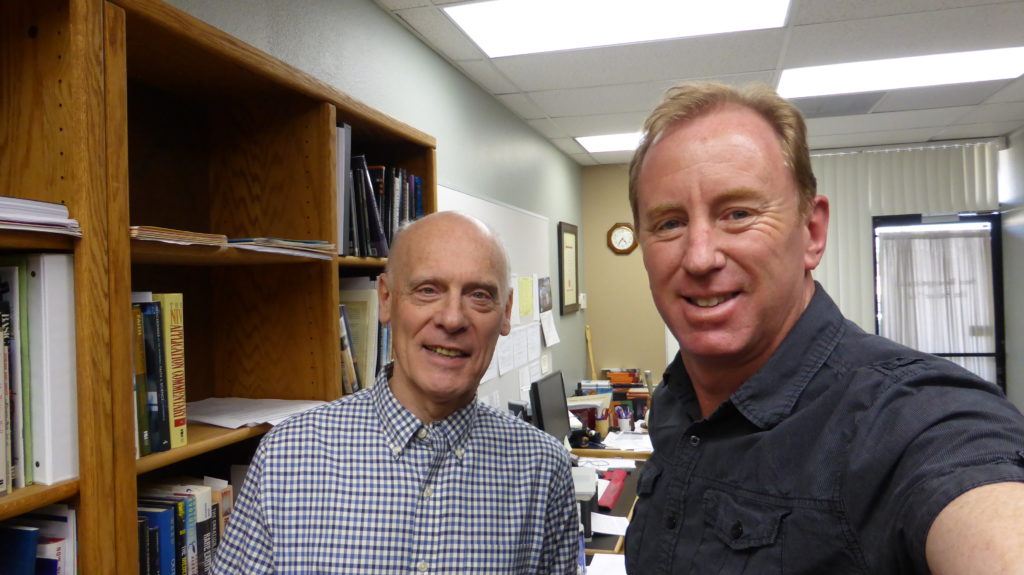 Dr. Hugh Ross with Dr. Andrew Corbett